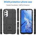 thumbnail image 2 of Durable Sturdy Phone Case for Samsung Galaxy A34 5G, Heavy Duty Shockproof Slim Rubber Full Body Protection Shockproof Case Cover for Samsung Galaxy A34 5G HD Black, 2 of 16