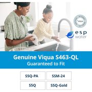 VIQUA S463-QL Genuine OEM UV Lamp & Quartz Sleeve Replacement Kit Fits S5Q-PA, SSM-24, S5Q & S5Q-Gold Series UV Water Purification Systems