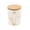 Gold Marble, variant on Ceramic Jar with Lid 16oz Ceramic Kitchen Jar w/ Air Sealing Bamboo Lid 500ml