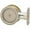 Multicolor, variant on Kwikset Round Pocket Door Lock Pocket in Antique Nickel