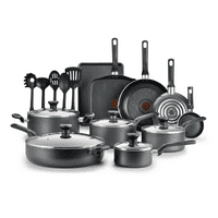 20-Piece T-fal Easy Care Nonstick Cookware Set