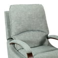 thumbnail image 2 of Upholstered Rocking Recliner Chair Set of 2 Metal Base for Home Living Room Sage, 2 of 10