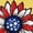 Yellow, variant on Cozymy Womens America Floral Graphic Print Tshirt V Neck Sleeveless T Shirt Casual Summer Patriotic Graphic Tees Shirts Tops