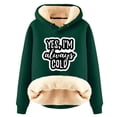 thumbnail image 2 of DPTALR Sweat à Capuche d'Hiver Chaud pour Femmes avec Poche Manches Longues, 2 of 4