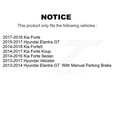 thumbnail image 2 of CMX Rear Disc Brake Caliper Assembly Left Right Side (Driver Passenger) Kit for Car Kia Hyundai Forte Elantra GT Veloster Forte5 Koup KBC-100437, 2 of 10