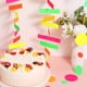 thumbnail image 4 of KAKOWELY juego de decoraciones de neón para fiesta de cumpleaños, adornos colgantes con espirales de neón, serpentinas de papel, decoraciones de fiesta para pared, ventana y puerta., 4 of 4