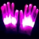 thumbnail image 5 of Guantes de neón que brillan intensamente accesorios de luz de Halloween suministros intermitentes luminosos, 5 of 5
