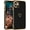 C924-Black, variant on Mionbel Cute Heart Pattern Phone Case for iPhone 12, Black