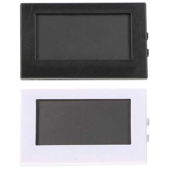 ITSELFER 2pcs Mini Car Clocks Auto Dashboard Desk Digital Clocks Small Led Electronic Clocks