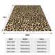 thumbnail image 3 of Balery Leopard Print Manta de Felpa Suave y Acogedora – Cobija de Franela Aterciopelada para Cama, Lavable y Cálida para Sofá, Mascotas, Transpirable-40"x30", 3 of 7