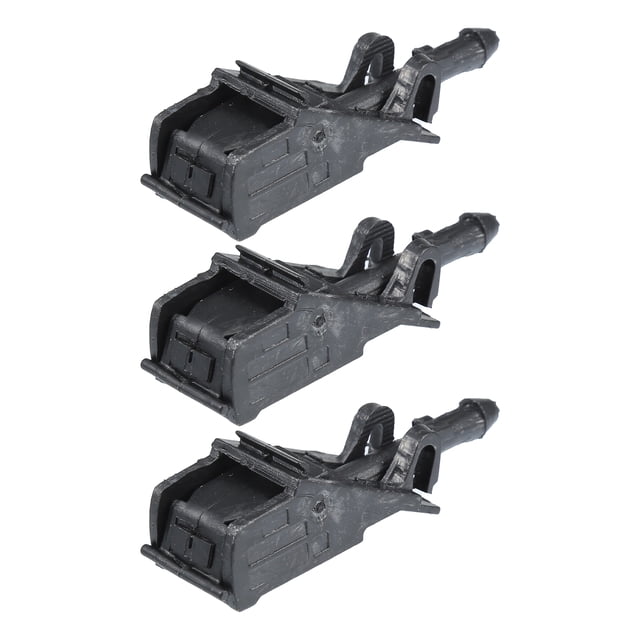 3 uds No.6E0955985B/6E0955985A boquillas de lavado de parabrisas delantero chorro de pulverización para VW Golf 1999-2006 para VW Jetta 1999-2005