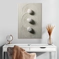 thumbnail image 2 of Elephant Stock Three Zen Stones Wall Art - Vertical Canvas Wall Art - Living Room Wall Decor - Wellness Canvas - Gray And Decor - 20" x 30", 2 of 8
