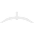 thumbnail image 2 of 84"W x 28"H x 2"D x 6"F, 8/12 Pitch, Archdale Architectural Grade PVC Gable Bracket, 2 of 8