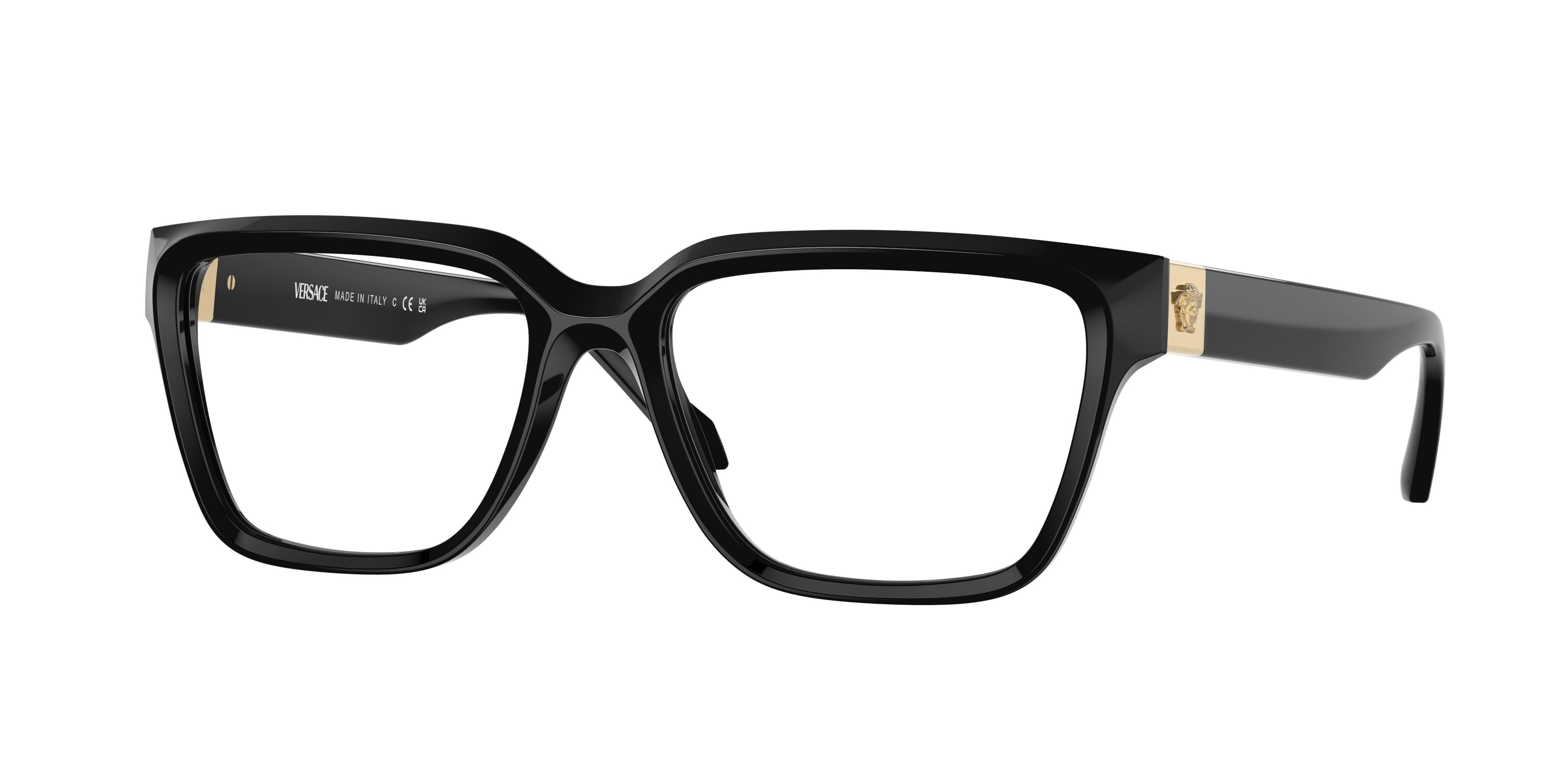 NEW VERSACE EYEGLASSES VE3368U 5501 GRAY WOMEN EYEWEAR VERSACE Versace VE3368U Eyeglasses Frame | BestNewGlasses.com main image 3