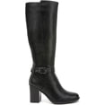 thumbnail image 2 of Naturalizer Women's Joslynn Boots Black Wide Calf 11W, 2 of 5