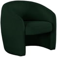 thumbnail image 1 of Meridian Furniture Acadia Green Boucle Fabric Accent Chair, 1 of 6