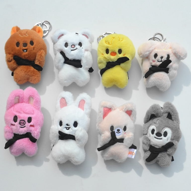 Stray Kids SKZOO Plush Keychains Inspired Character Keyrings for