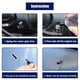 thumbnail image 4 of Scienceny Boquilla de plástico para limpiaparabrisas de coche, 2 piezas, limpiaparabrisas, chorros de agua, repuestos para 2011-2017 Vehículos, repuestos y accesorios Mis Scienceny VI016563-00B, 4 of 6