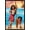 Black Framed Version, variant on Disney Moana 2 - Moana and Simea Wall Poster, 22.375" x 34" Framed