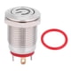 thumbnail image 1 of Anillo de interruptor de botón de metal de 12 mm sin bloqueo e interruptor rojo de reinicio automático LED con forma de energía (12 V), 1 of 8