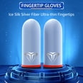 thumbnail image 3 of Mobile Phone Gaming Finger Cover Breathable Waterproof Fingertip Gloves, 3 of 6