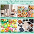 thumbnail image 4 of Set BuyCard de Pickleball, bolsa de maquillaje cosmético, 2 unidades, para mujer, 4 of 6