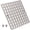 Brushed Nickel, variant on 3-7/8" Champagne Bronze Shower Drain Cover - Square Floor Drain Cover Replacement - Hair Catcher/Drain Strainer for Bathrooms, Showers, and Sinks - SUS304 Stainless Steel