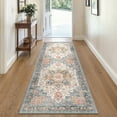 thumbnail image 3 of KUETH 2X10 Area Rugs for Living Room, Non Slip Machine Washable Retro Rugs, Ultra-thin Print Rug for Bedroom, Dining Room, Home Office., 3 of 8