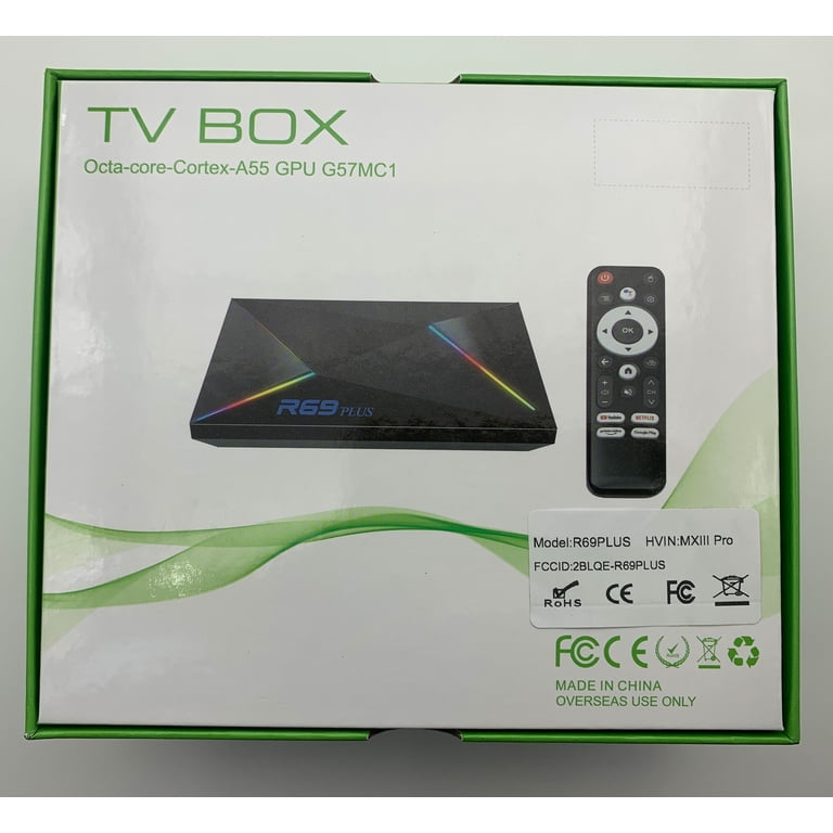 Android 14.0 TV Box R69 Plus H728 with 4GB RAM 64GB ROM 8K Ultra