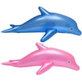 thumbnail image 1 of Inflatable Dolphin Swimming Pool Beach Toy Party Favor Gift,12pcs, 1 of 8