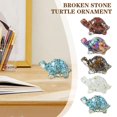 thumbnail image 2 of Resin Turtle Ornament Decoration Desktop Decorations Car Decorati ыч M3R9, 2 of 8