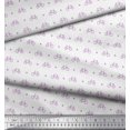 thumbnail image 3 of Soimoi Poly Georgette Fabric Diamond & Bicycle Shirting Print Sewing Fabric Yard 42 Inch Wide, 3 of 3