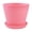 Pink, variant on EZPXFCI Plant Pots, Planters for Indoor Plants, Cute Plant Pots with Drainage Hole & Saucers, Small Flowerpot Medium Flower Pot for Indoor Outdoor Garden Plants and Flowers