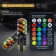 thumbnail image 5 of Luz Led De Gálibo Para Coche T10 W5W Coche LED Luz de separación RGB Luz intermitente estroboscópica con control remoto Ndcxsfigh Accesorios para autos y motos, 5 of 9
