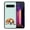 English Bulldog Dog Lying Down Looking Up, variant on WIRESTER Shockproof Soft Rubber Cover Case for LG V60 ThinQ 6.8", French Bulldog Butt Looking Back On Light Blue Background