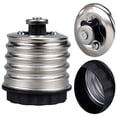 thumbnail image 1 of E40 Goliath Moghul Screw to Edison E27 LED CFL Lamp Holder Adaptor Converter, 1 of 8