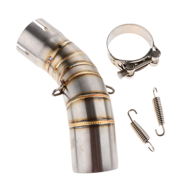 Tubo de Tubo Intermedio Medio de de para Z900 Sunnimix Tubo medio de escape de motocicleta