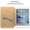 thumbnail image 4 of Mignova for iPad Mini 3 case, iPad Mini 2 Case,iPad Mini 1 Case,Wallet PU Leather Full-Body Shockproof Flip Smart Sleep Wake Case Cover for Apple iPad Mini 1 2 3 Tablet(Rose Gold), 4 of 6