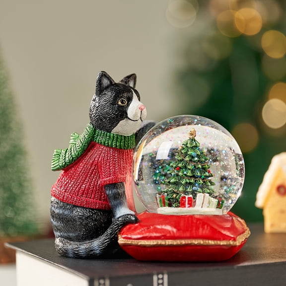 Love For You Christmas Xmas Gifts for Women Friend Daughter Girls Kids Granddaughter,Christmas Snow Globe Decoration(Without music)