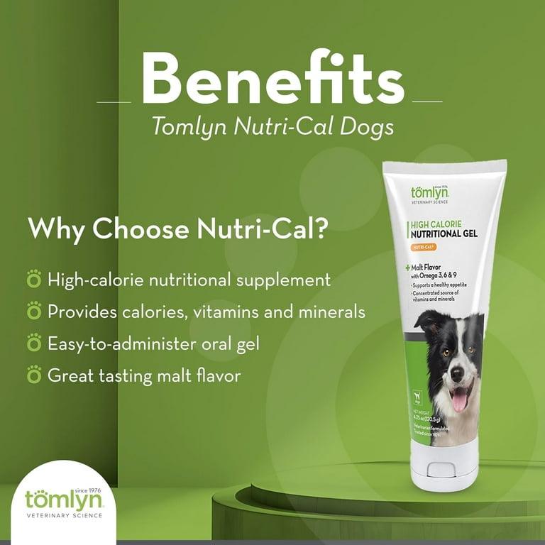 Tomlyn Nutri-Cal Vitamin Support Gel, Nutritional Supplement for
