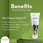 Tomlyn Nutri-Cal for Dogs Malt-Flavored High-Calorie Nutritional Gel, Helps Support a Healthy Appetite for Dogs Providing Calories, Vitamins, and Minerals in a Tasty Dog Supplement, 4.25oz.