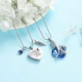 thumbnail image 4 of 2 Pack Heart Urn Necklace for Ashes with 12 Birthstones Cremation Jewelry for Ashes Birthstones Memorial Cremation Necklace for Ashes, 4 of 7
