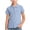Blue, variant on SDNall Boys Short Sleeve Polos, Soft Breathable Solid Color Performance Polo Shirts, Boys' Traditional Collar Polo Tops for School Uniform Golf Training Travel Weekend Everyday Wear 1-15 Years