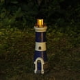 thumbnail image 2 of hometrends Light up Solar Lighthouse Garden Décor, 2 of 4