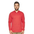 thumbnail image 2 of Expert Brand USA-Made Men's Athletic Heather Hoodie Shirt, Dark Heather Red, XL, 2 of 9
