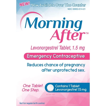 Morning After Emergency Contraceptive Pill, Levonorgestrel Tablet 1.5