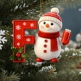 thumbnail image 1 of 26 Letters Christmas Tree Decoration Pendant Christmas Tree Ornaments DIY Christmas Ornaments Christmas Decoration Xmas Tree Hanging Decor, 1 of 6