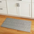 thumbnail image 2 of TOWN & COUNTRY BASICS Pax Herringbone Textured Solid Everwash® Washable Area Rug, Low Pile, Non-Slip Backing, Easy Clean Pet & Family Friendly Rug, Grey, 2'11"x4'11", 2 of 15