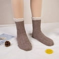 thumbnail image 4 of Zhengup Fuzzy Socks for Women, Warm Soft Fluffy Socks Winter Cozy Cute Animal Slipper Socks Gifts, 4 of 5