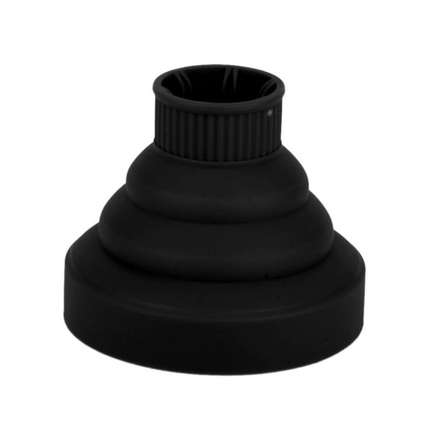 Diffuseur de Sèche-Cheveux Pliable Portable Léger Noir